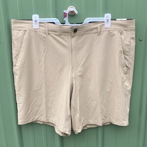 Men’s Super Lightweight Comfy Synthetic Flat Front Shorts Size 46